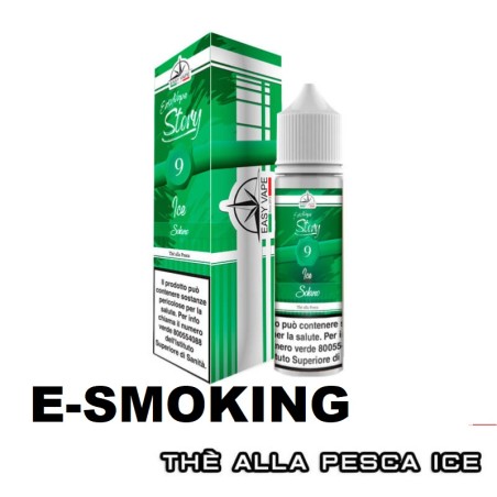 SOLANO 9 ICE AROMA SHOT 10+50 ML EASY VAPE STORY BY EASY VAPE THÈ ALLA PESCA ICE