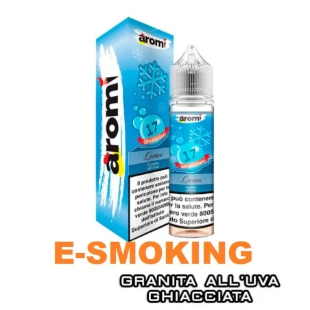 LARSSON 17 GHIACCIATI AROMA SHOT 10 50 ML AROMÌ BY EASY VAPE GRANITA ALL' UVA