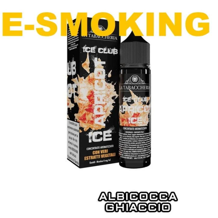 ICE CLUB APRICOT ICE AROMA SHOT 20 ML LA TABACCHERIA ALBICOCCA ICE