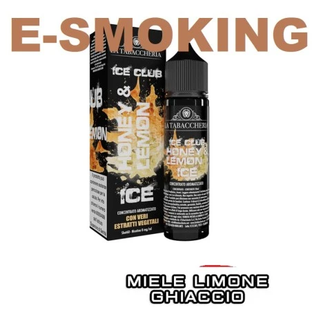 ICE CLUB HONEY & LEMON ICE AROMA SHOT 20 ML LA TABACCHERIA MIELE LIMONE ICE