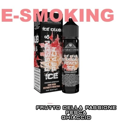 ICE CLUB PASSION & PEACH ICE AROMA SHOT 20 ML LA TABACCHERIA FRUTTO DELLA PASSIONE PESCA ICE LA TABACCHERIA 1 - E-Smoking di Fia