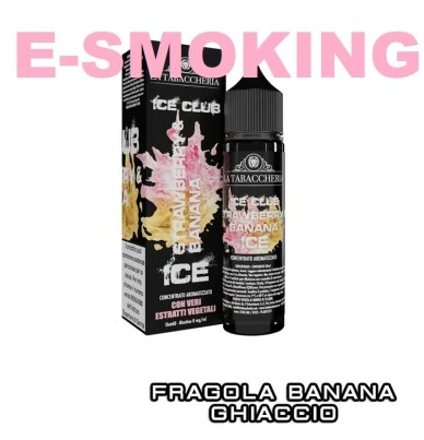 ICE CLUB STRAWBERRY & BANANA ICE AROMA SHOT 20 ML LA TABACCHERIA FRAGOLA BANANA ICE LA TABACCHERIA 1 - E-Smoking di Fiacco Marco