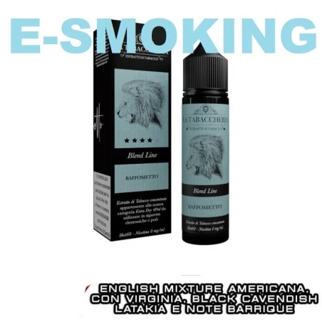 BAFFOMETTO EXTRA DRY 4POD BLEND LINE AROMA SHOT 20 ML LA TABACCHERIA TABACCO VIRGINIA TABACCO LATAKIA MIX DI TABACCHI TABACCO C 