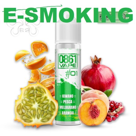 0861 VAPE N. 01 AROMA SHOT 10/60ML TO BE PHARMA