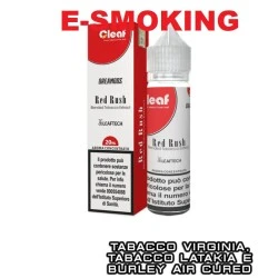 RED RUSH CLEAF AROMA 20 ML DREAMODS TABACCO VIRGINIA TABACCO BURLEY TABACCO LATAKIA