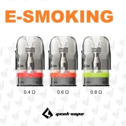 WENAX Q POD RICAMBIO 3ML SIDE FILL GEEKVAPE 3 PEZZI (Q SERIES)