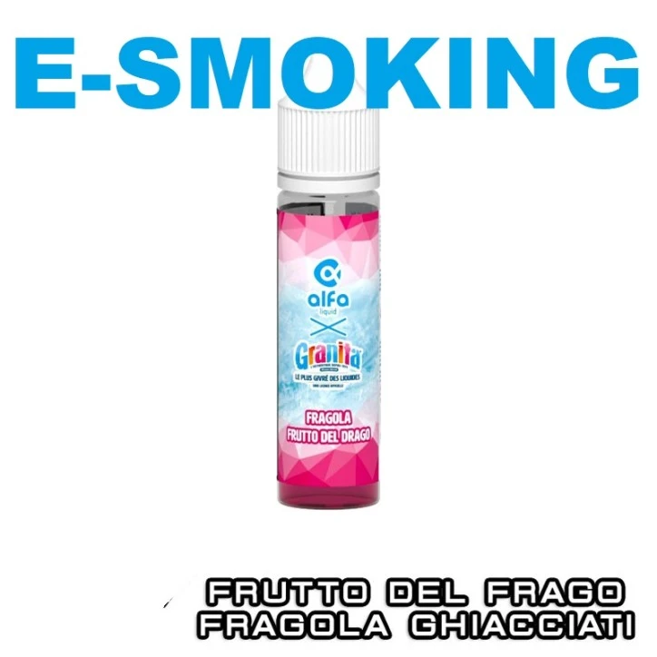 FRAGOLA FRUTTO DEL DRAGO GRANITA AROMA SHOT 20 ML ALFALIQUID FRUTTO DEL DRAGO FRAGOLA ICE