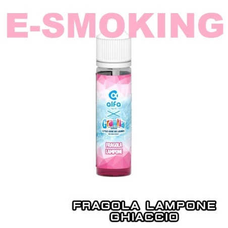 FRAGOLA LAMPONE GRANITA AROMA SHOT 20 ML ALFALIQUID LAMPONE FRAGOLA ICE