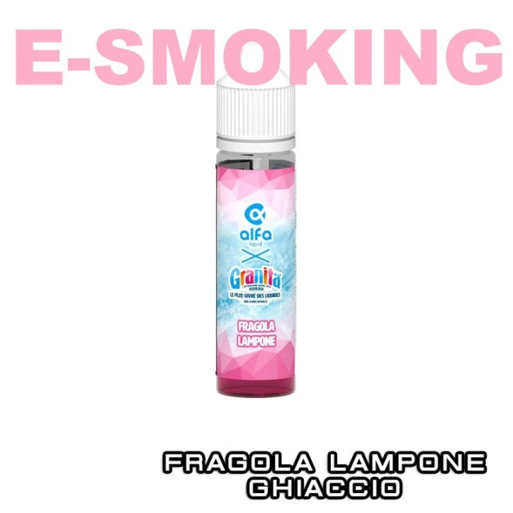 FRAGOLA LAMPONE GRANITA AROMA SHOT 20 ML ALFALIQUID LAMPONE FRAGOLA ICE