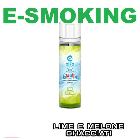 LIME MELONE GRANITA AROMA SHOT 20 ML ALFALIQUID MELONE LIME ICE