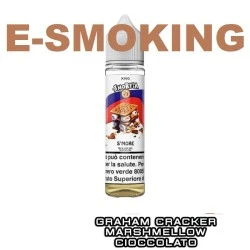 LA SMORFIA N.71 MIX&VAPE 20 ML KING LIQUID GRAHAM CRACKER CIOCCOLATO MARSHMALLOW