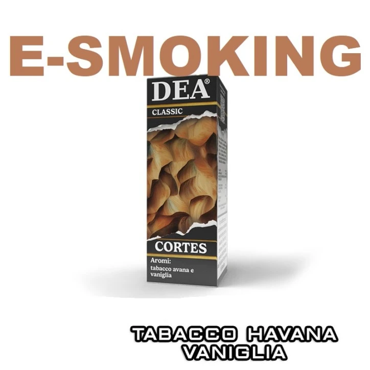 CORTES CLASSIC MINI SHOT 10 ML DEA FLAVOR TABACCO HAVANA VANIGLIA