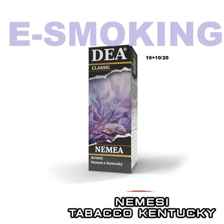 NEMEA CLASSIC MINI SHOT 10 ML DEA FLAVOR NEMESI TABACCO KENTUCKY