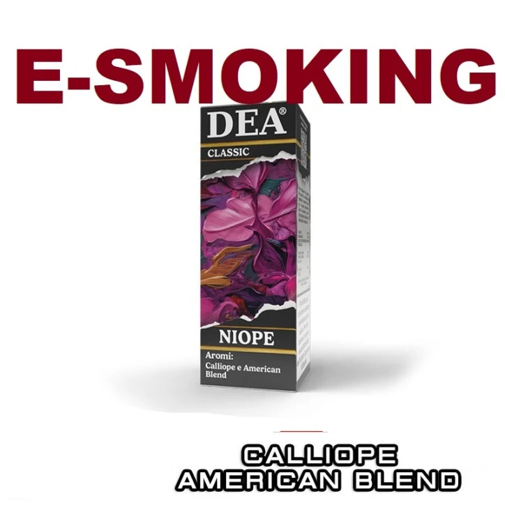 NIOPE CLASSIC MINI SHOT 10 ML DEA FLAVOR CALLIOPE AMERICAN BLEND