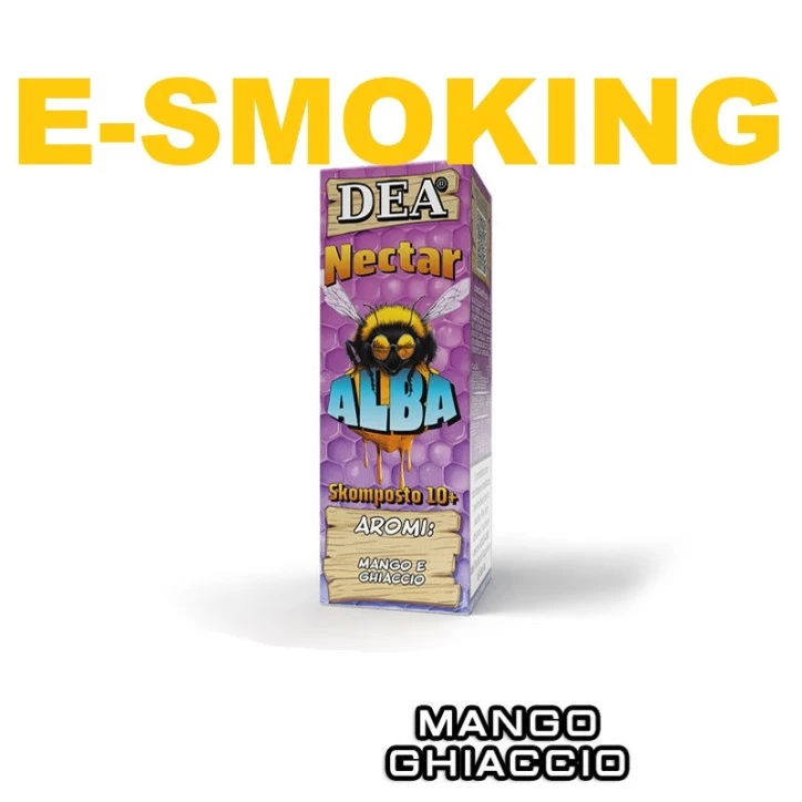 ALBA NECTAR MINI SHOT 10 ML DEA FLAVOR MANGO GHIACCIO