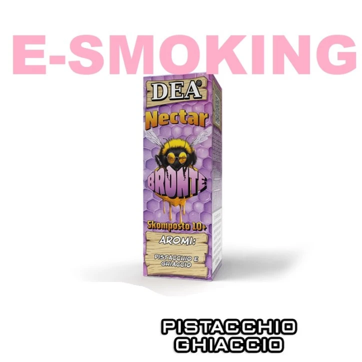 BRONTE NECTAR MINI SHOT 10 ML DEA FLAVOR PISTACCHIO GHIACCIO