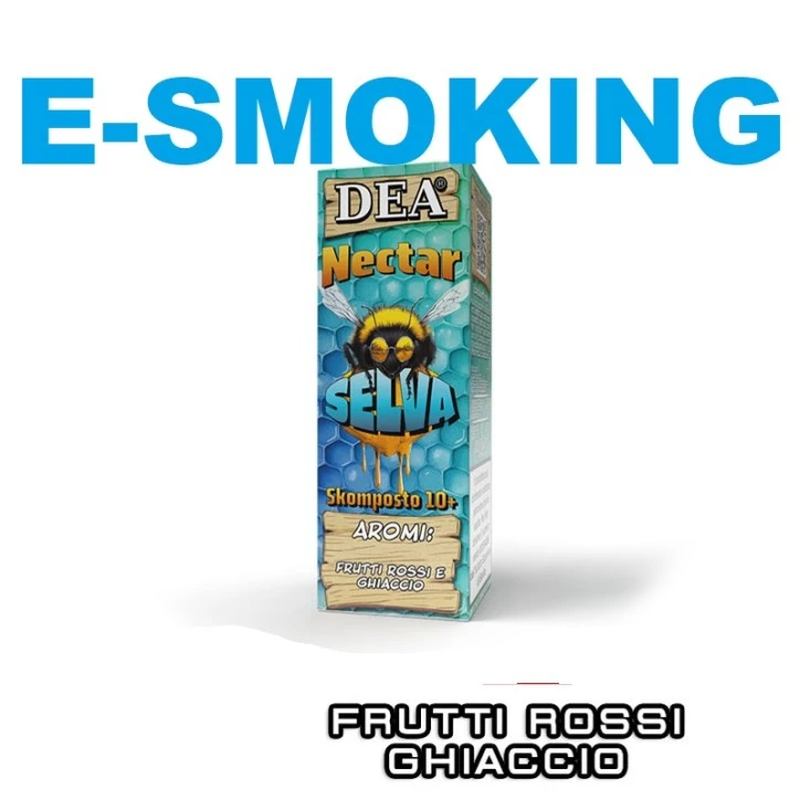SELVA NECTAR MINI SHOT 10 ML DEA FLAVOR FRUTTI ROSSI GHIACCIO