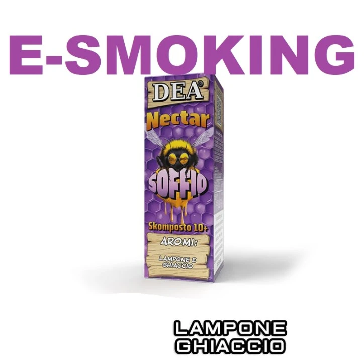 SOFFIO NECTAR MINI SHOT 10 ML DEA FLAVOR LAMPONE GHIACCIO