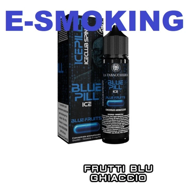 ICE PILLS BLUE PILL AROMA SHOT 20 ML LA TABACCHERIA FRUTTI BLU ICE