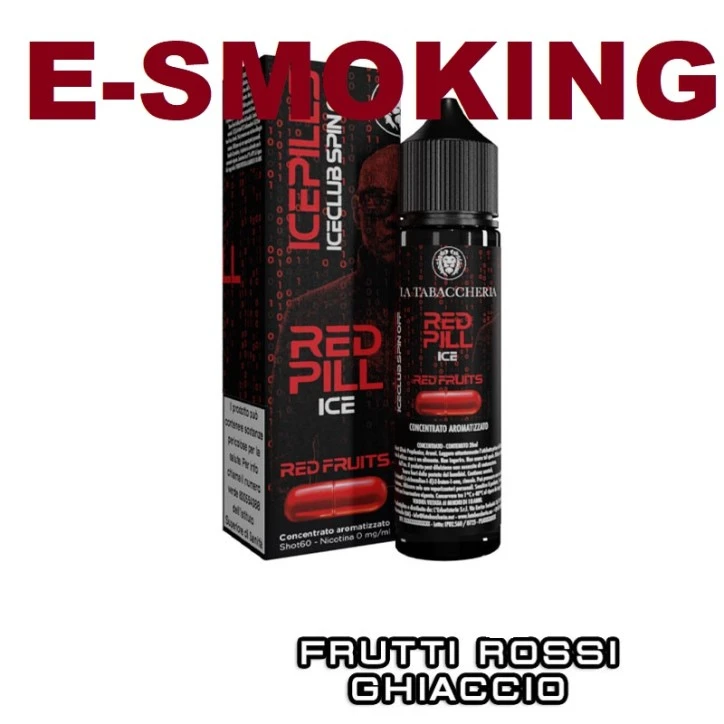 ICE PILLS RED PILL AROMA SHOT 20 ML LA TABACCHERIA FRUTTI ROSSI ICE