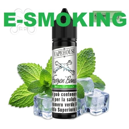 VAPEHOUSE FROZEN BONES AROMA 10/60 ML SHOT TO BE PHARMA MENTA GLACIALE