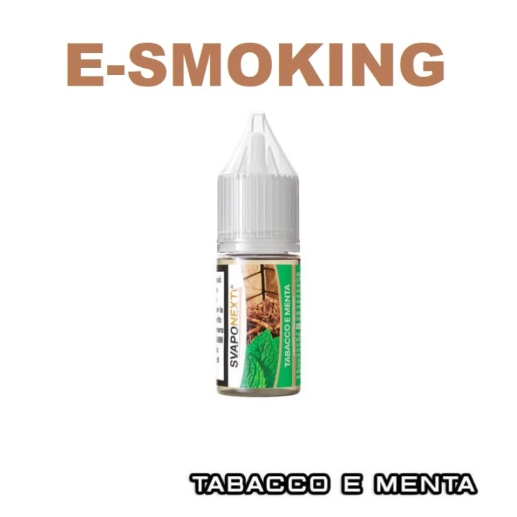 TABACCO E MENTA STARTER FLAVOUR AROMA CONCENTRATO 10 ML SVAPONEXT MENTA TABACCO