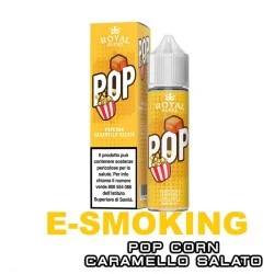 POP AROMA SHOT 10 ML IN 60 ML ROYAL BLEND POPCORN CARAMELLO SALATO