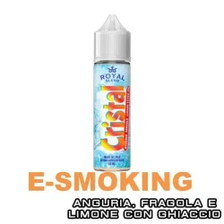 ROYAL BLEND Cristal Aroma Shot 10 ml in 60 ml - Anguria, Fragola, Limone Extra Ice