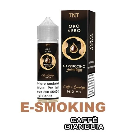 CAPPUCCINO GIANDUJA ORO NERO MIX&VAPE 20ML TNT VAPE CAFFÈ GIANDUIA