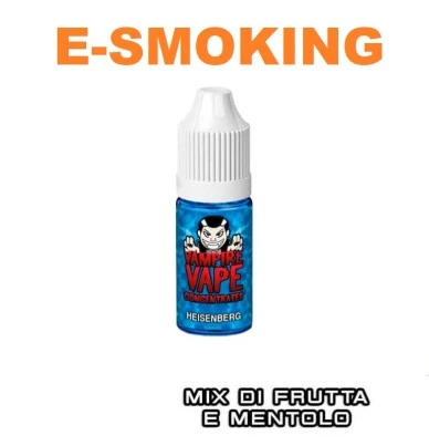 HEISENBERG AROMA CONCENTRATO 10ML - VAMPIRE VAPE VAMPIRE VAPE 1 - E-Smoking di Fiacco Marco 