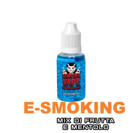 HEISENBERG AROMA CONCENTRATO 30ML -  VAMPIRE VAPE