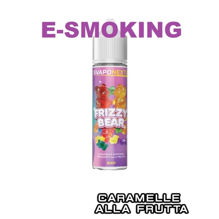 FRIZZY BEAR PREMIUM SELECTION AROMA 20 ML SVAPONEXT CARAMELLA FRUTTA