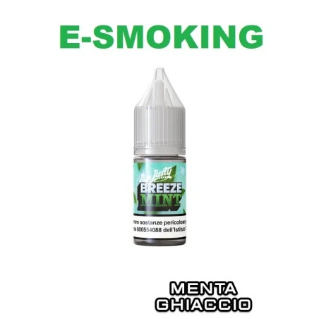 BREEZE MINT AROMA CONCENTRATO 10ML JUSTY FLAVOR MENTA ICE