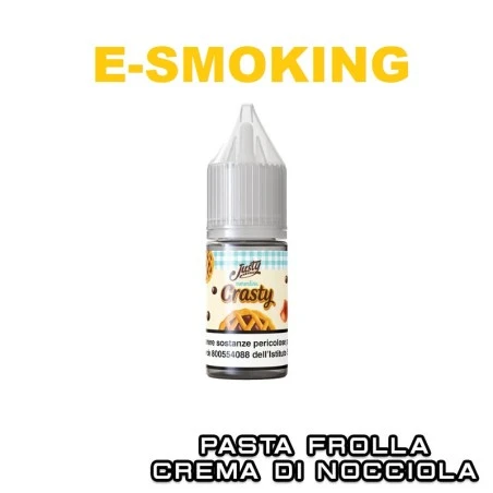 CRASTY AROMA CONCENTRATO 10ML JUSTY FLAVOR PASTA FROLLA CREMA NOCCIOLA