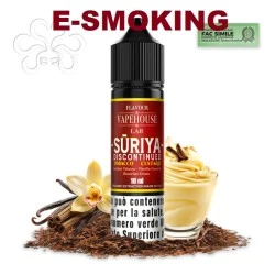 LAB SURIYA DISCONTINUED AROMA 10/60 ML SHOT VAPEHOUSE LATAKIA TOBACCO, VANILLA CUSTARD, BAVARIAN CREAM