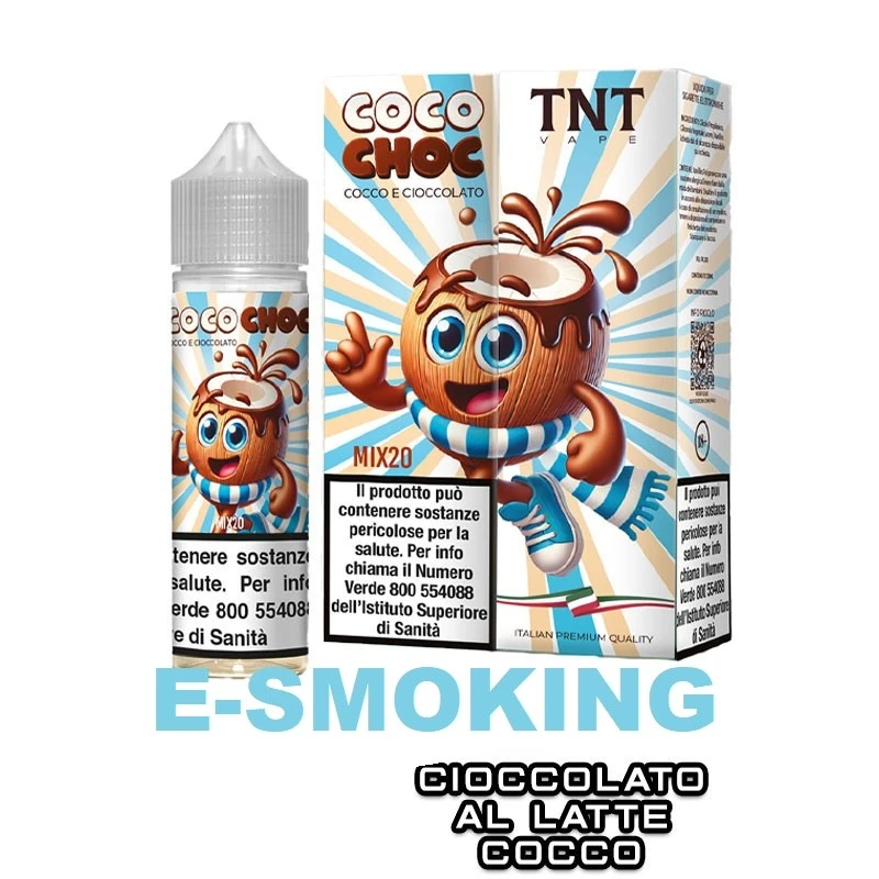 COCO CHOC MIX&VAPE 20 ML TNT VAPE COCCO CIOCCOLATO TNT VAPE 1 - E-Smoking di Fiacco Marco 