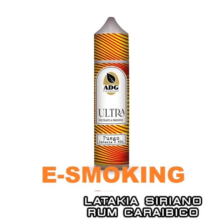 FUEGO ULTRA AROMA SHOT 20 ML ANGOLO DELLA GUANCIA TABACCO LATAKIA SIRIANO RUM CARAIBICO