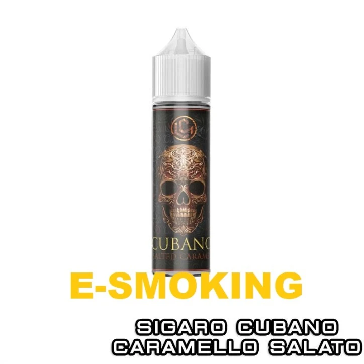 CUBANO SALTED CARAMEL AROMA SHOT 20ML LS PROJECT SIGARO CUBANO CARAMELLO SALATO
