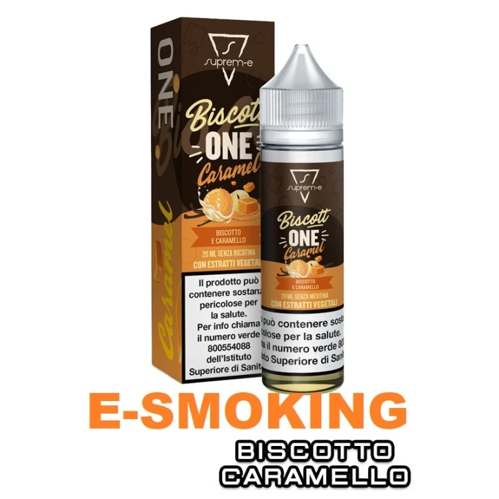 BISCOTTONE CARAMEL MIX&VAPE 20 ML SUPREM-E BISCOTTO CARAMELLO