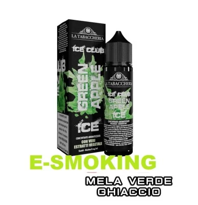 GREEN APPLE ICE 20ML – LA TABACCHERIA ICE CLUB AROMA MELA VERDE LA TABACCHERIA 1 - E-Smoking di Fiacco Marco 