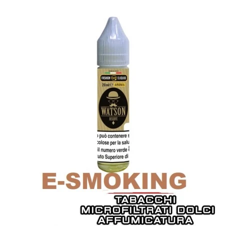 WATSON RESERVE AROMA SHOT 20ML FASHION VAPE TABACCHI PREGIATI MICROFILTRATI AFFUMICATI