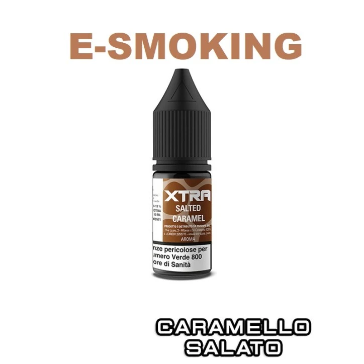 XTRA SALTED CARAMEL AROMA 10 ML TNT VAPE CARAMELLO SALATO