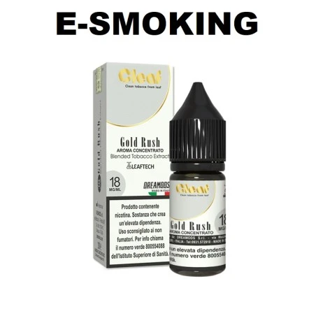 GOLD RUSH CLEAF AROMA CONCENTRATO CON  NICOTINA 18MG DREAMODS