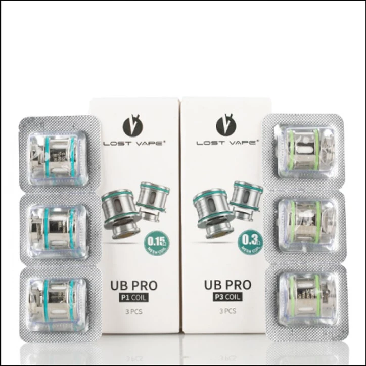 UB PRO RESISTENZE RICAMBIO PER URSA LOST VAPE 3 PEZZI