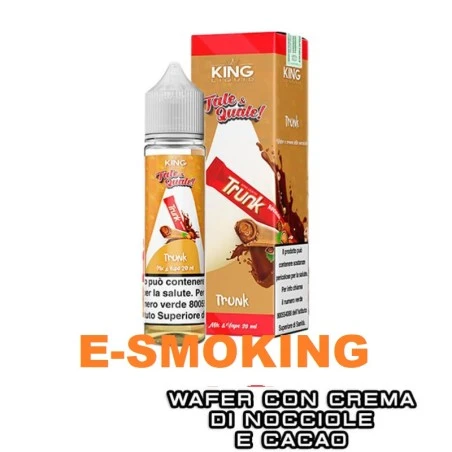 TALE & QUALE TRUNK MIX&VAPE 20 ML KING LIQUID CACAO CREMA DI NOCCIOLA WAFER KING LIQUID 1 - E-Smoking di Fiacco Marco 