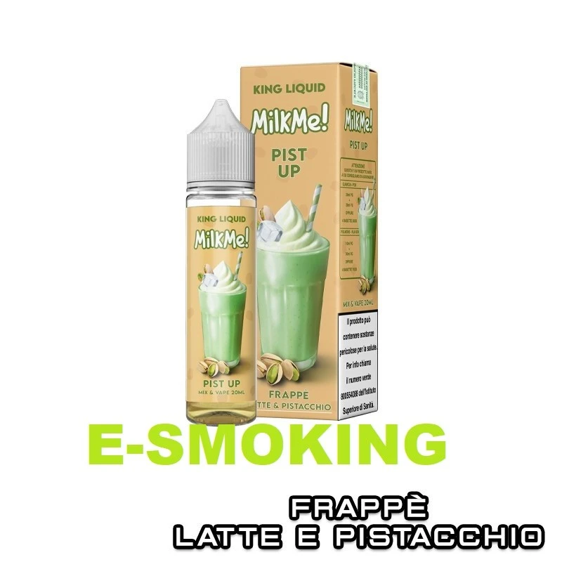 MILK ME! PIST UP MIX&VAPE 20 ML KING LIQUID KING LIQUID 1 - E-Smoking di Fiacco Marco 