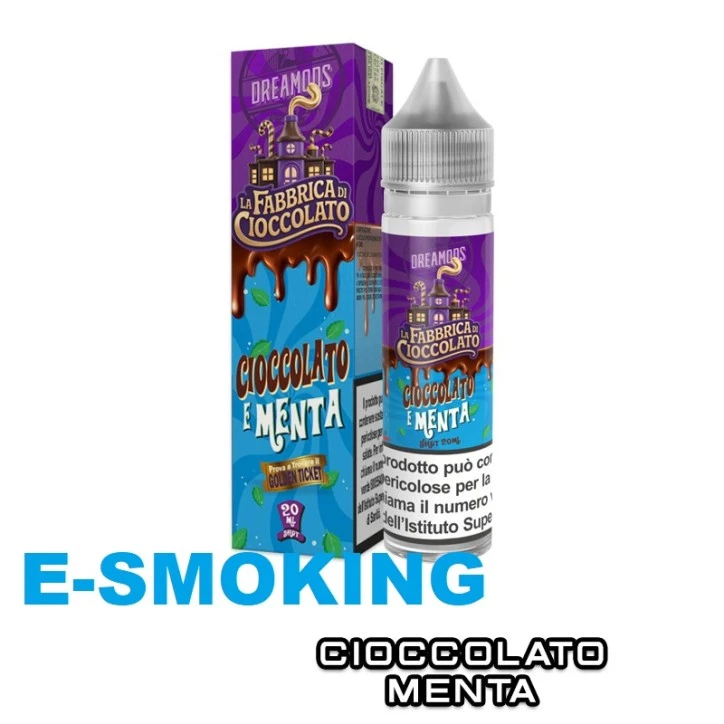 CIOCCOLATO E MENTA LA FABBRICA DI CIOCCOLATO AROMA SHOT 20 ML DREAMODS