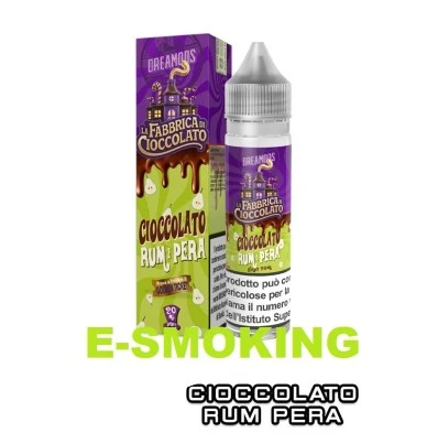 CIOCCOLATO RUM E PERA LA FABBRICA DI CIOCCOLATO AROMA SHOT 20 ML DREAMODS DREAMODS 1 - E-Smoking di Fiacco Marco 