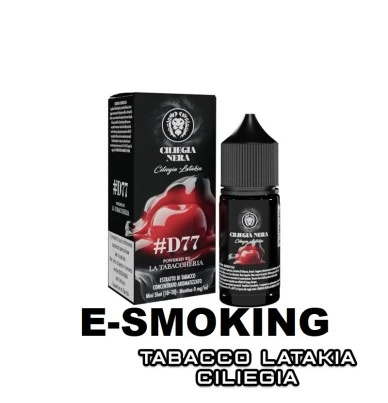 CILIEGIA NERA MINI SHOT 10 10 ML D77 POWERED BY LA TABACCHERIA LA TABACCHERIA 1 - E-Smoking di Fiacco Marco 