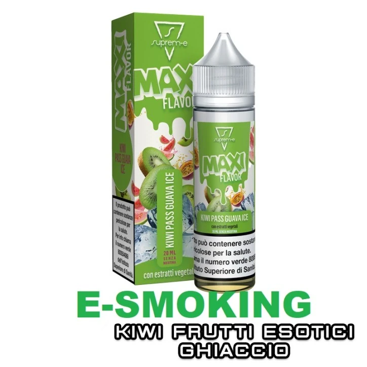 KIWI PASS GUAVA ICE MAXI FLAVORS MIX&VAPE 20ML SUPREM-E